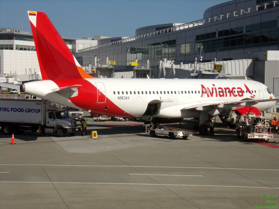 Avianca A320neo at SFO