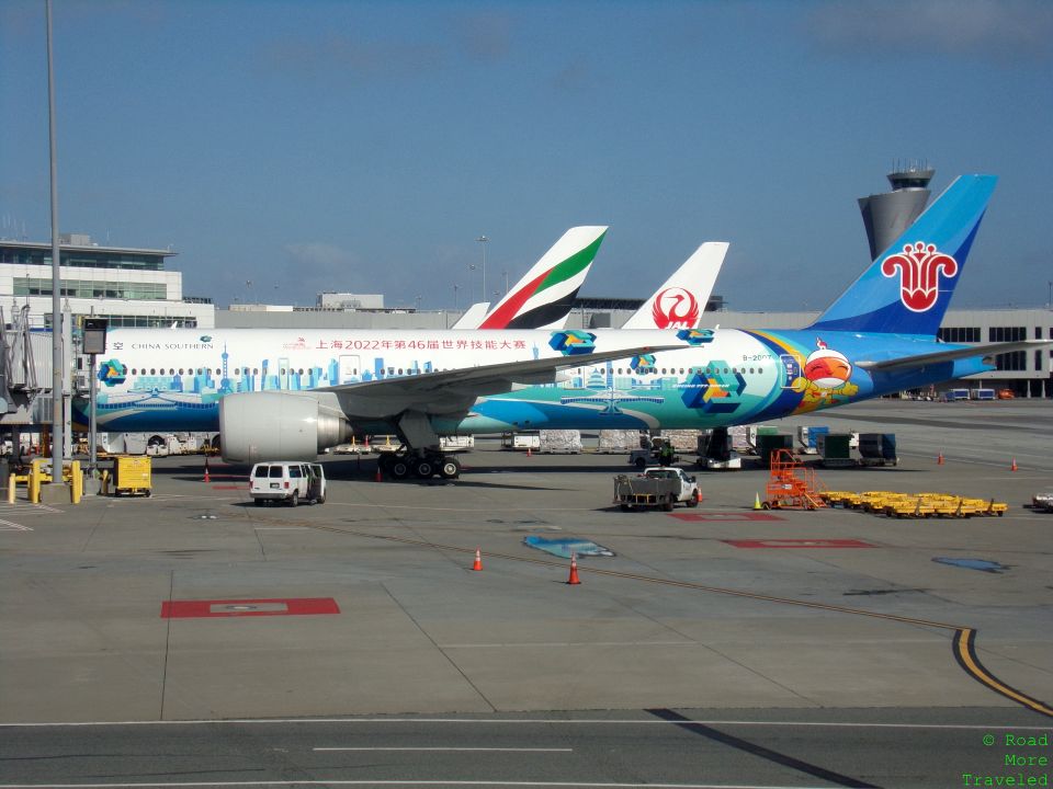 China Southern 77W at SFO