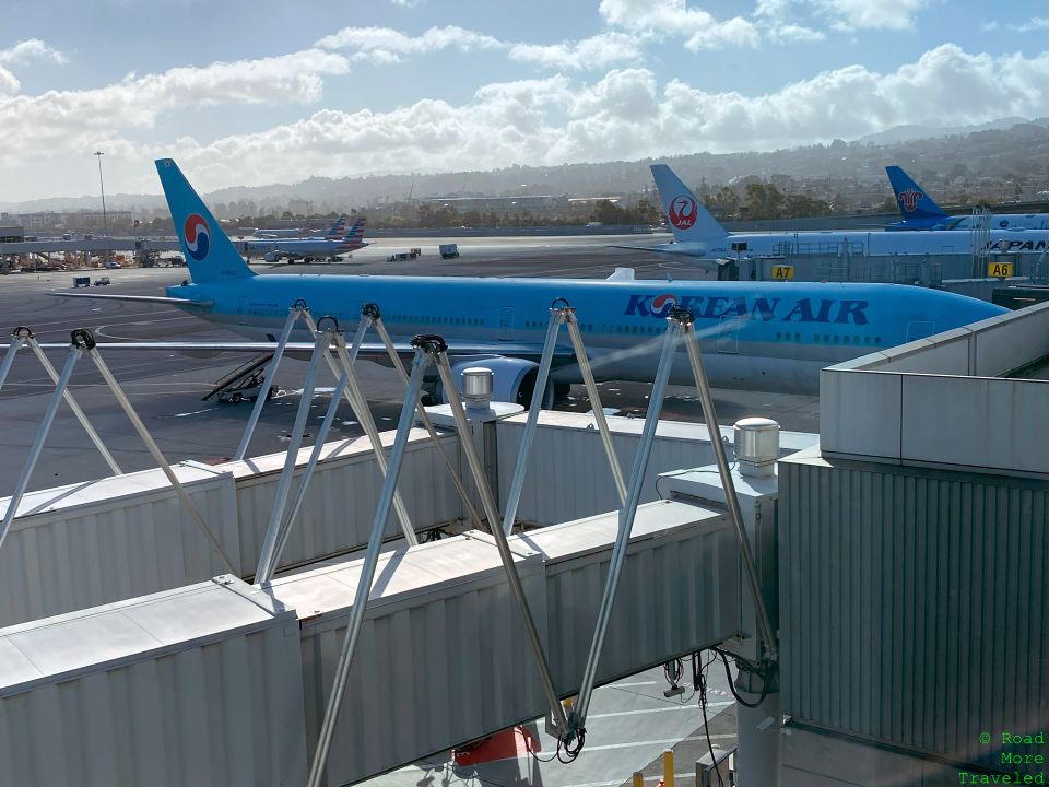 Korean Air 777-300ER at SFO