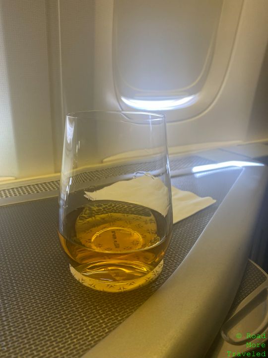 EVA Business Class digestif