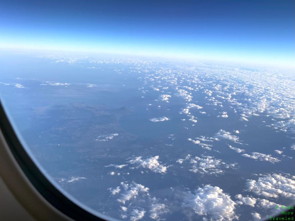 Coast of Japan en route to TPE