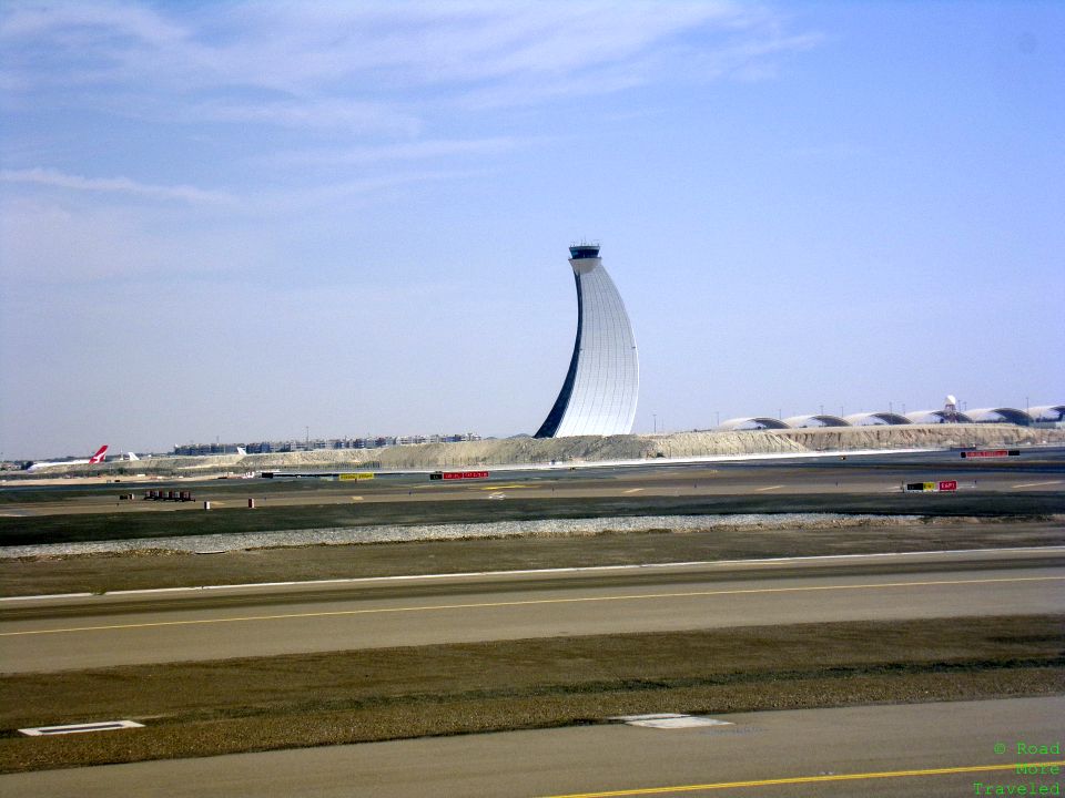 ATC tower at AUH