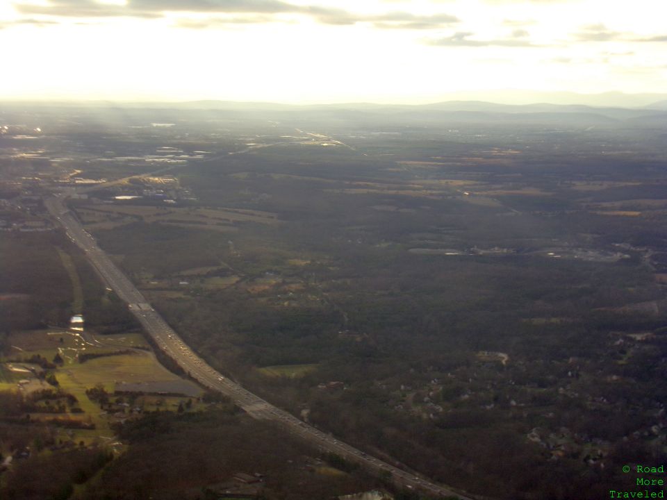 I-66 heading towards Blue Ridge, Virginia