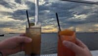 Sunset cocktails