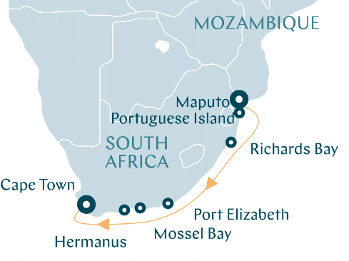 Extraordinary South Africa cruise