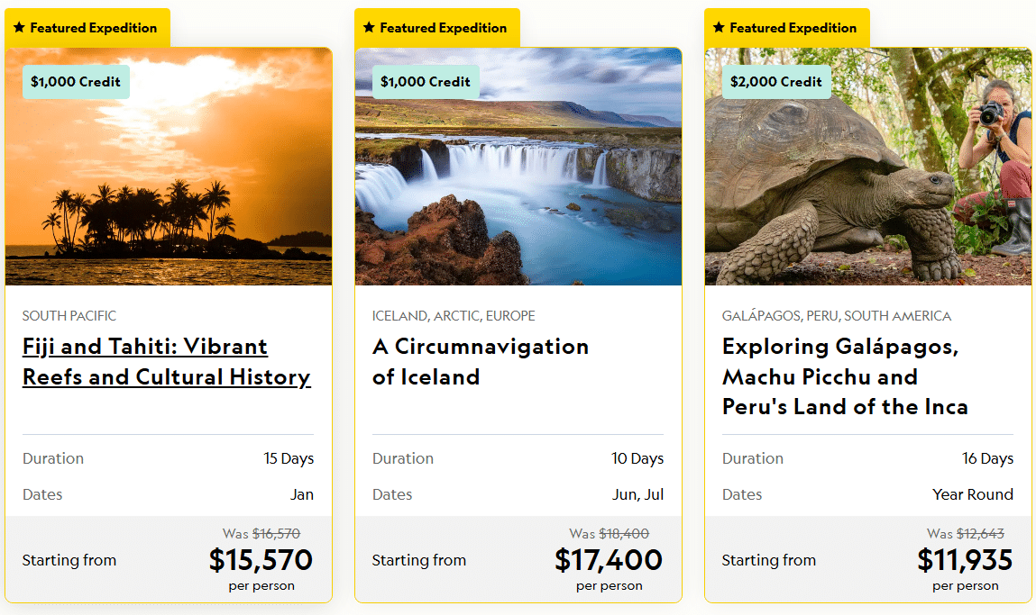Expedition deal