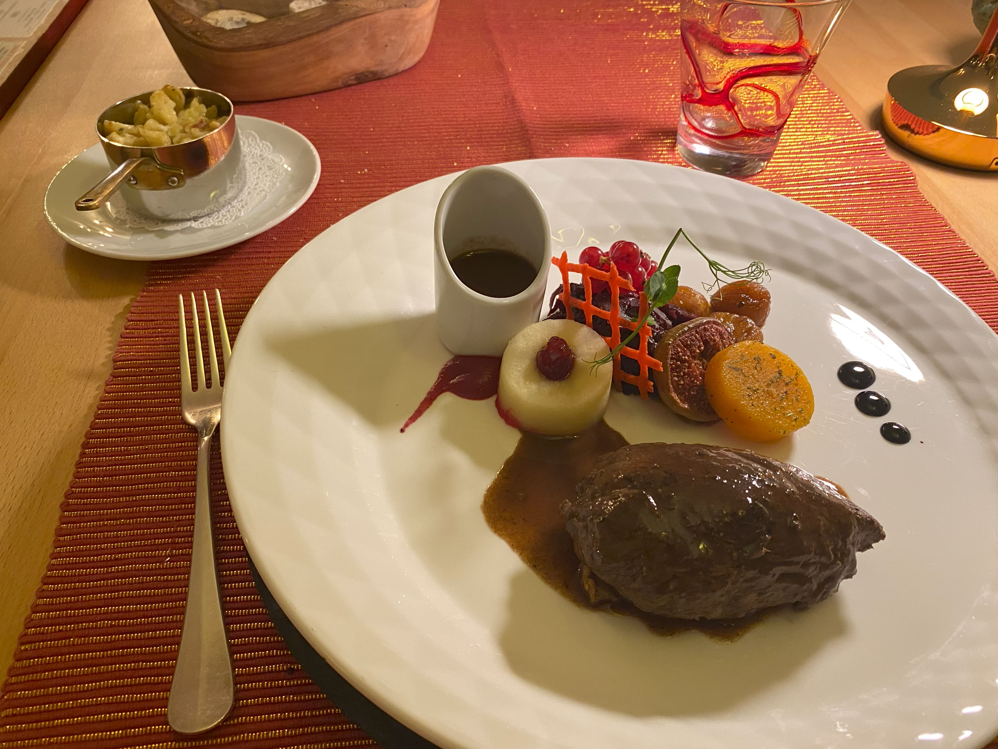 4-course dinner at Reves Gourmands, Martigny, Switzerland