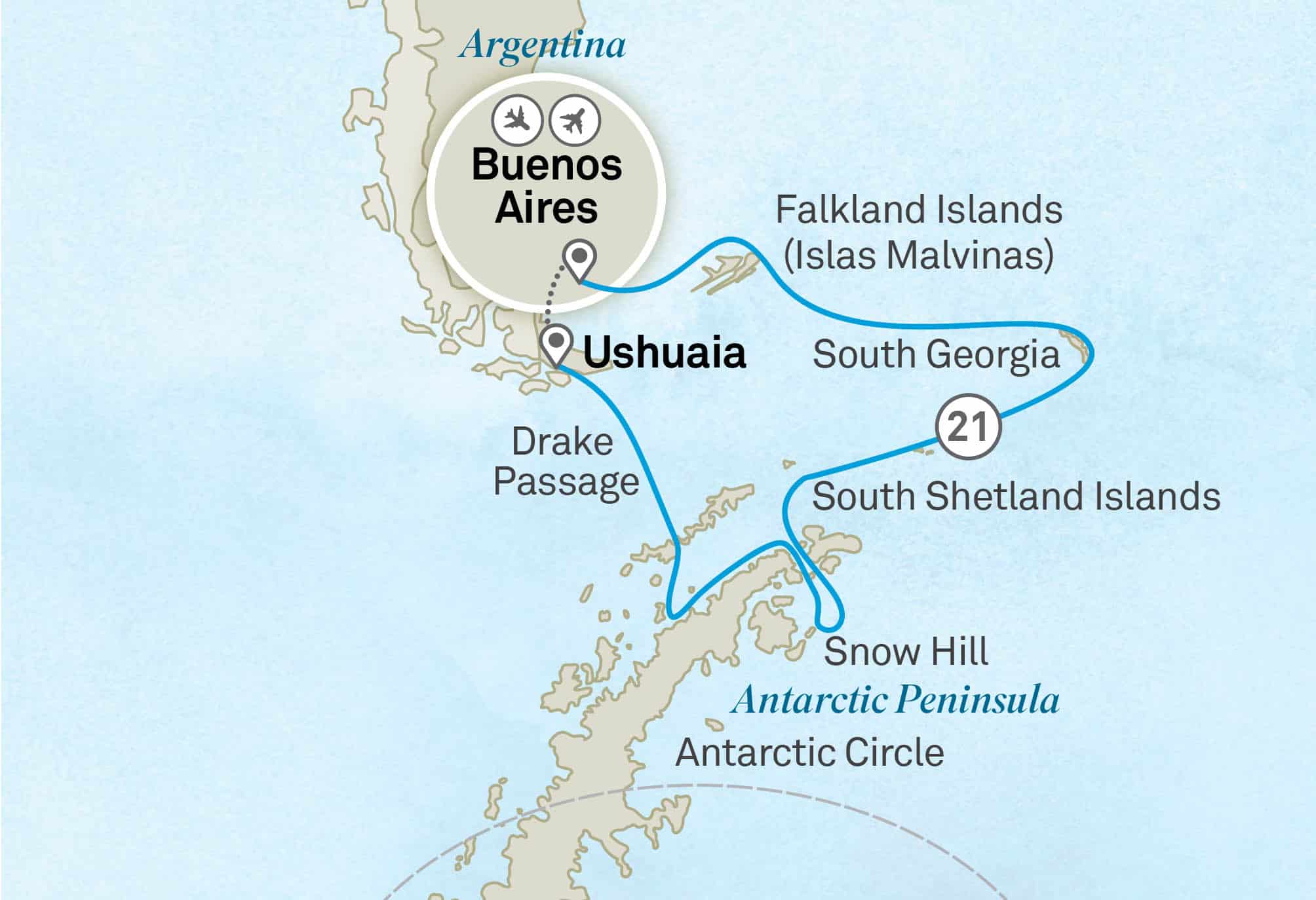 a map of the south georgia and argentina