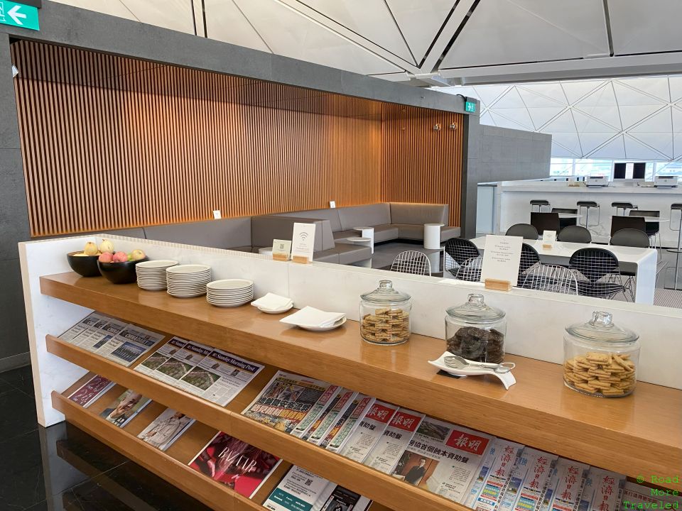 CX The Wing HKG - magazine rack in Coffee Loft