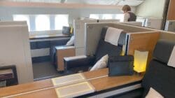SWISS B777 First Class interior