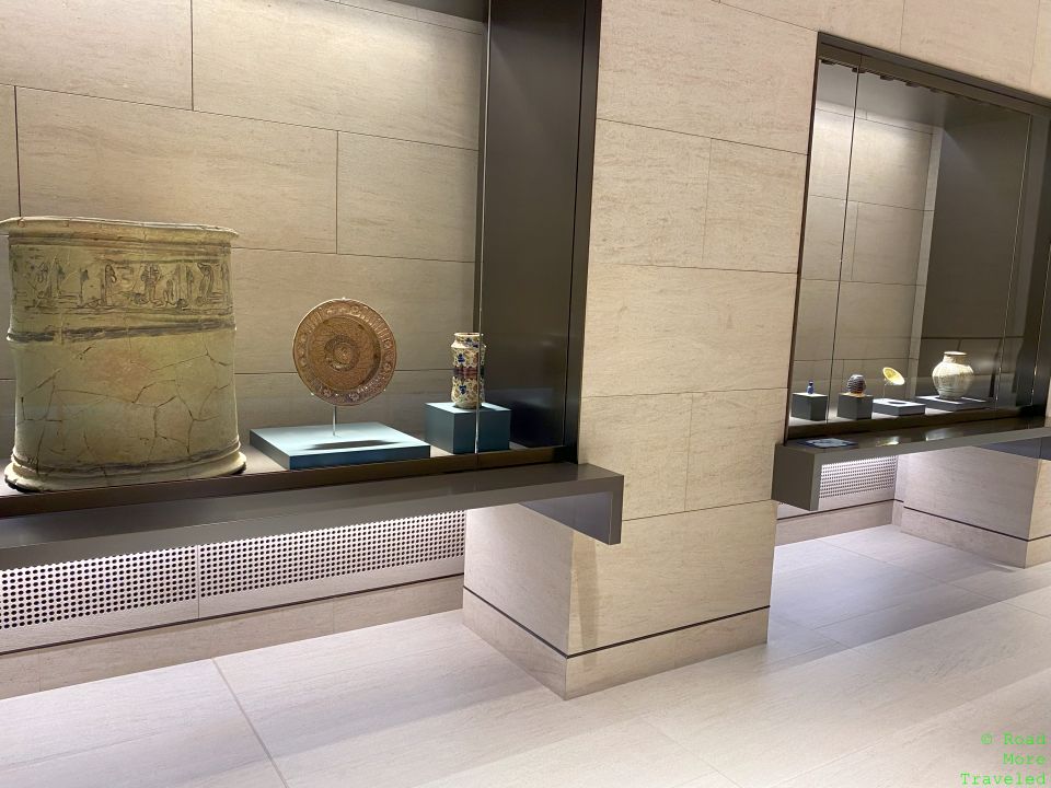 Qatar Airways Al Safwa First Lounge historical artifacts
