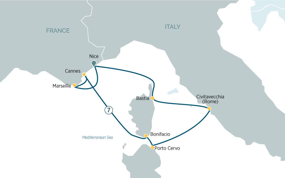 a map of the mediterranean sea
