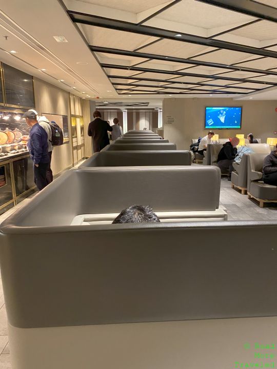 Plaza Premium Lounge Hong Kong Gate 1 work pods