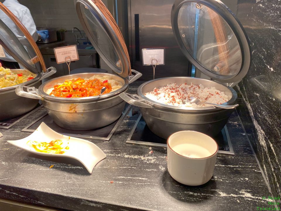 Plaza Premium Lounge Hong Kong Gate 1 - buffet items