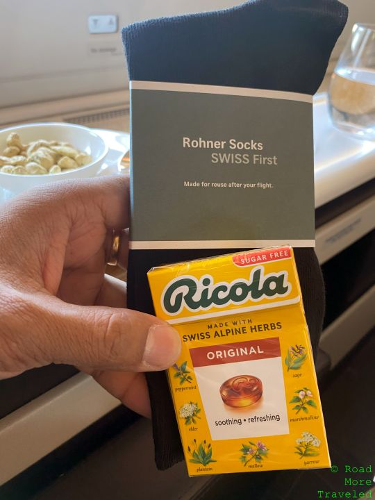 LX B77W F socks and Ricola