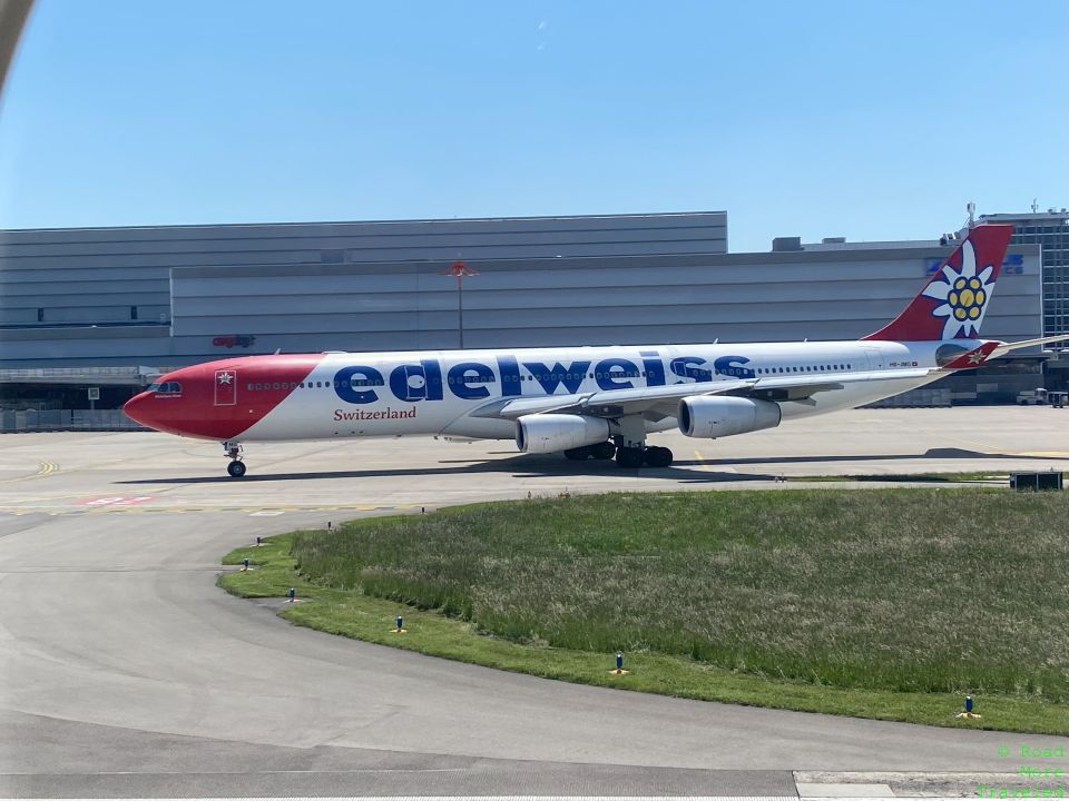 Edelweiss A340 at ZRH