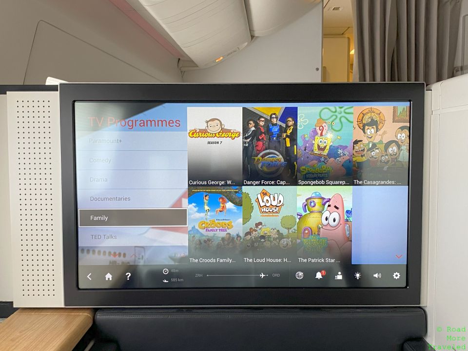 LX B77W F kids entertainment selection