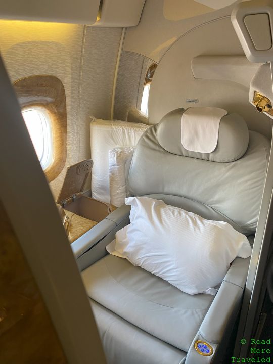 Emirates B777-300ER First Class seat