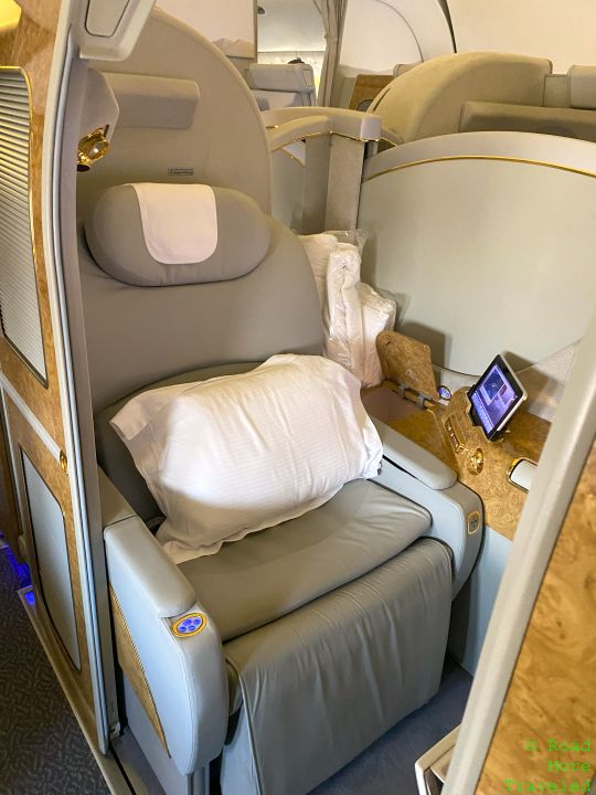 Emirates B777-300ER First Class center seat