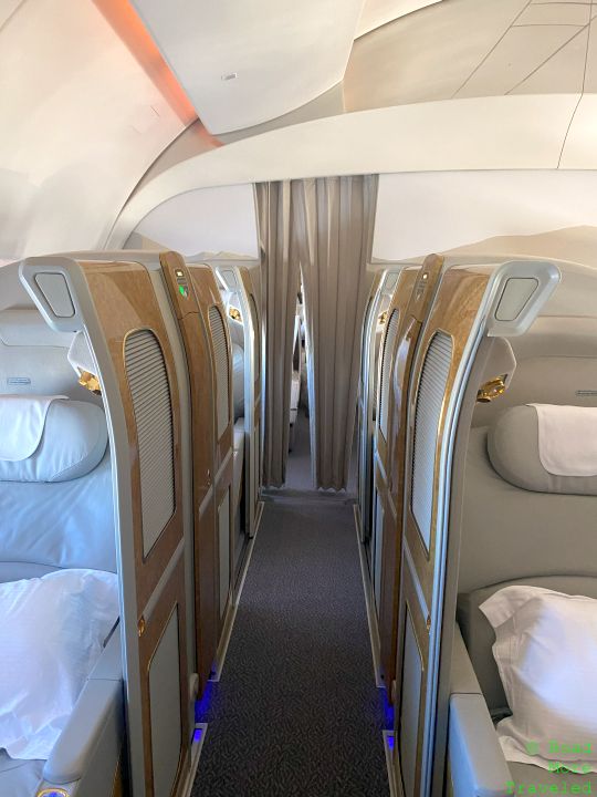 Emirates B777-300ER First Class suites cabin