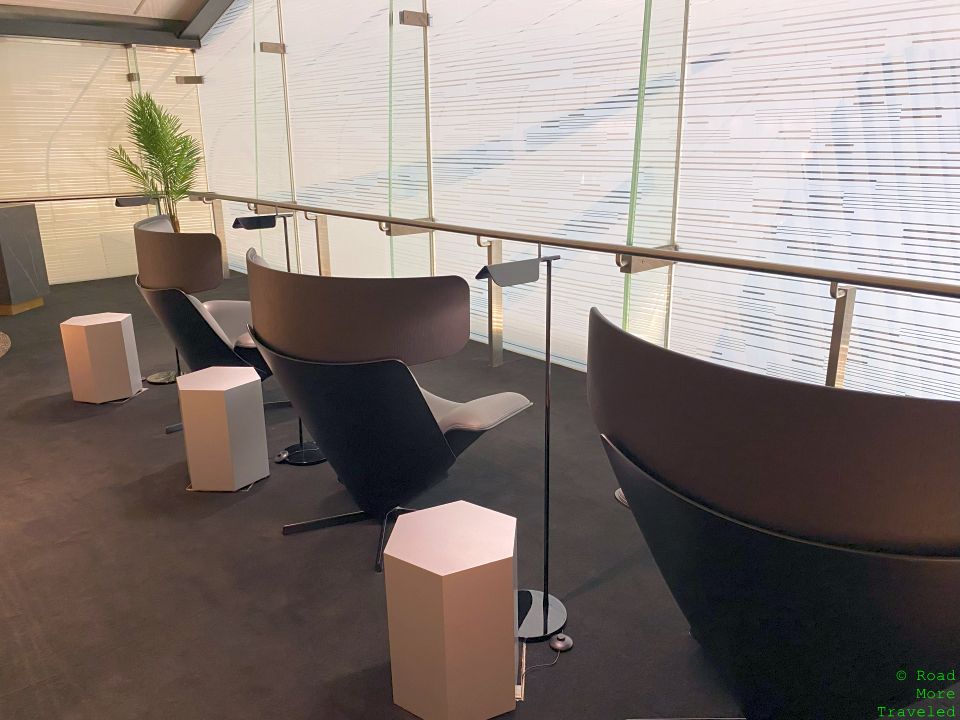 EY F lounge AUH terminal overlook seating