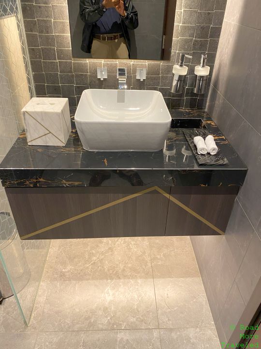 EY F lounge AUH washrooms