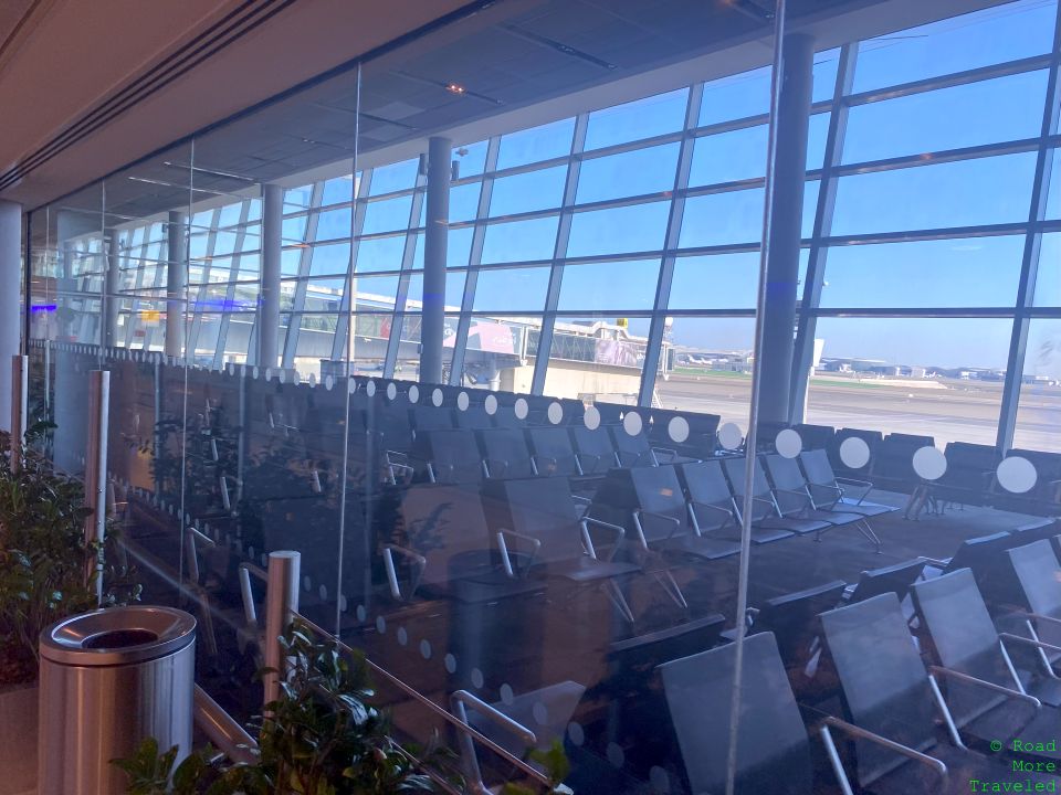 Gate area at AUH Terminal 3