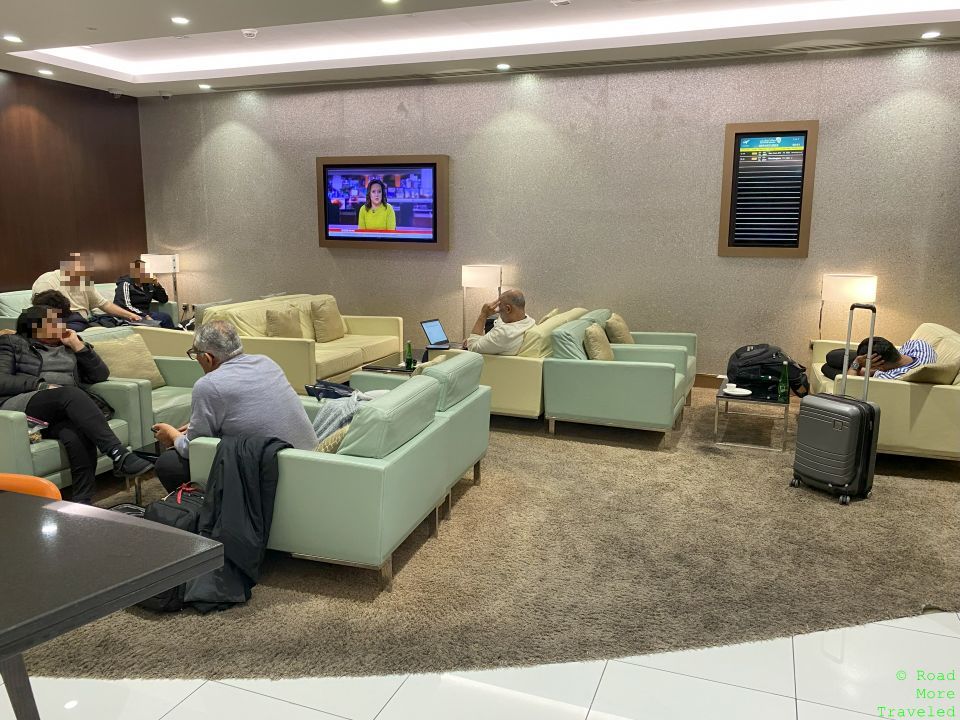 Etihad Pre-Clearance Lounge Abu Dhabi - seating area