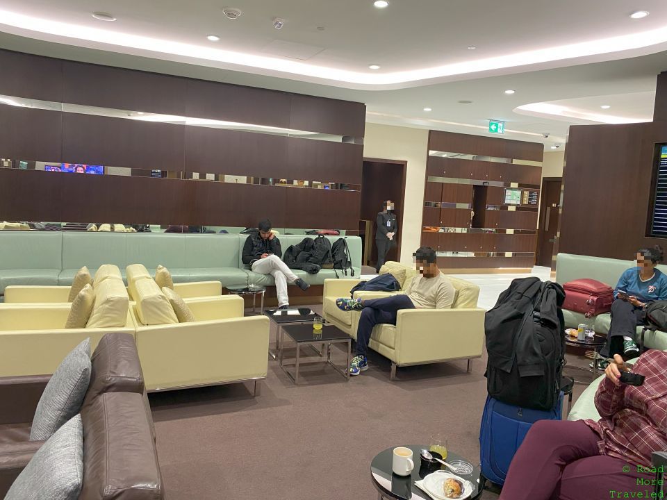 EY Pre-Clearance Lounge AUH seating