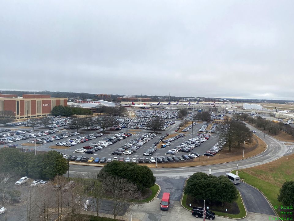 Renaissance Concourse Atlanta Airport Hotel Delta World HQ view