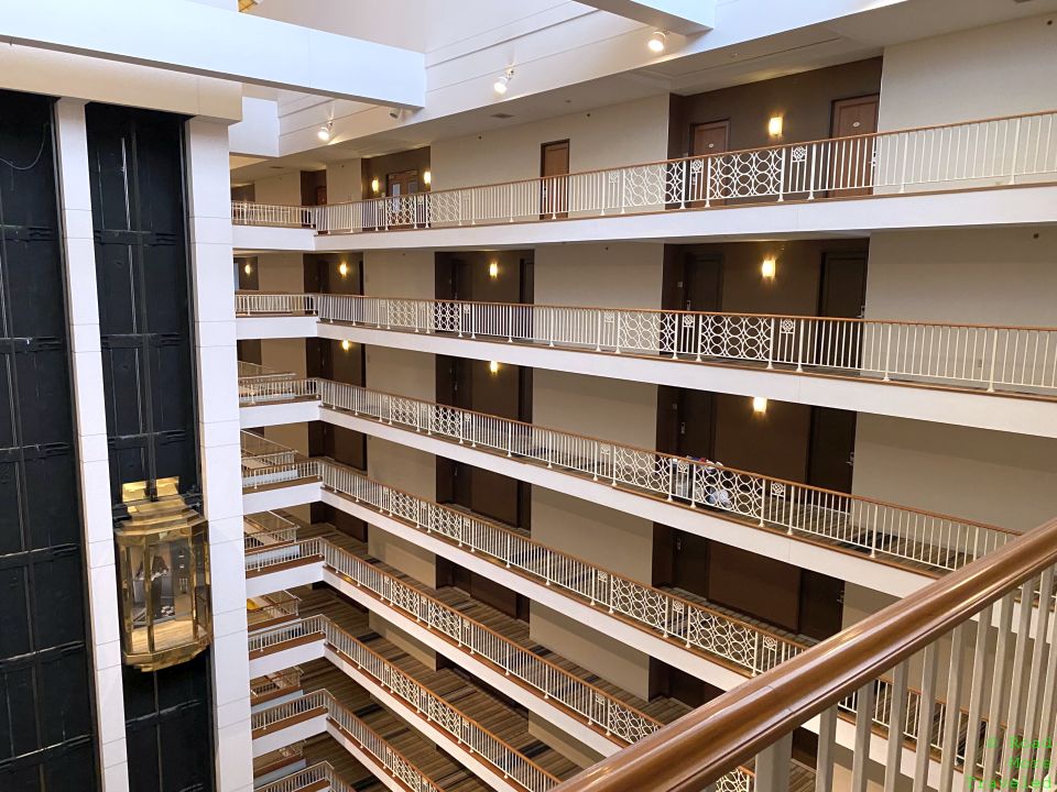 Renaissance ATL atrium and elevators