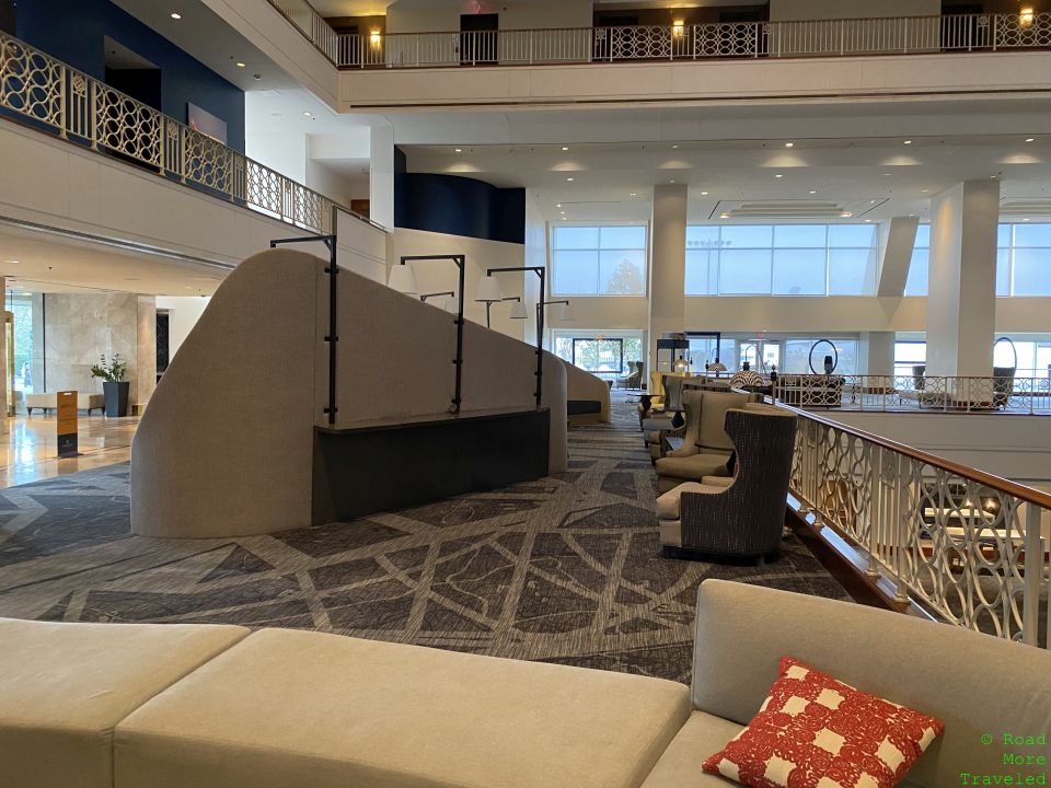 Renaissance Concourse Atlanta Airport Hotel lobby area