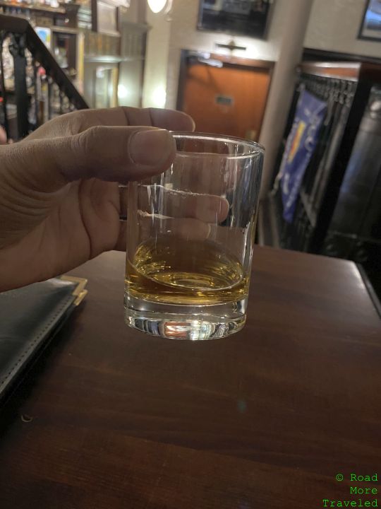 Lochlea whisky at The Pot Still Glasgow