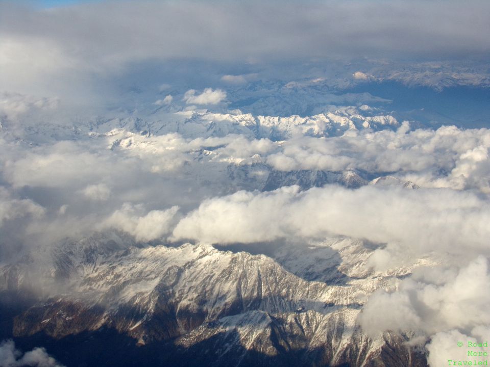 Swiss Alps near St. Bernard Pass