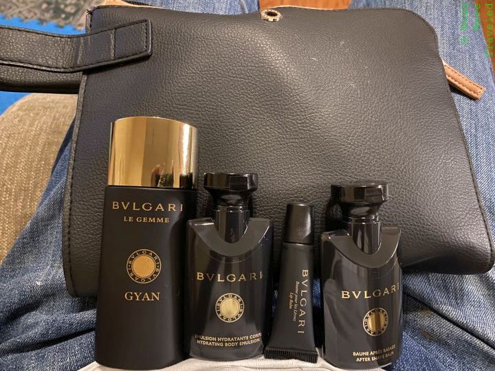 EK F BVLGARI toiletries