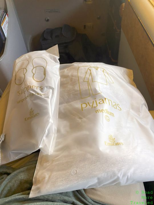 EK F pajamas and slippers