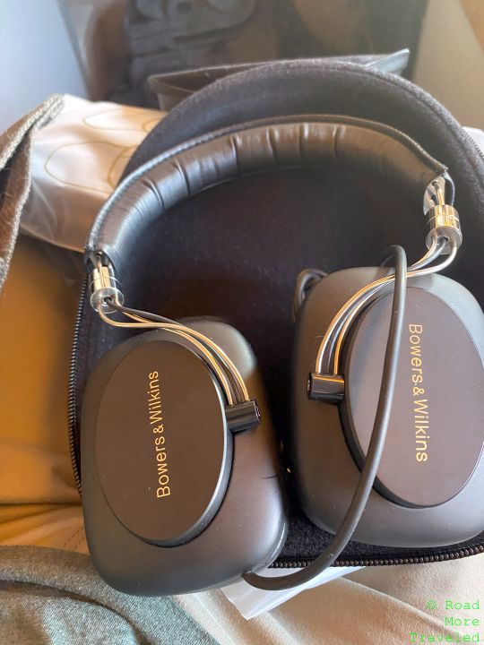 Emirates B777-300ER First Class headphones