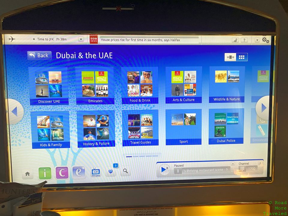 Emirates ICE UAE programming