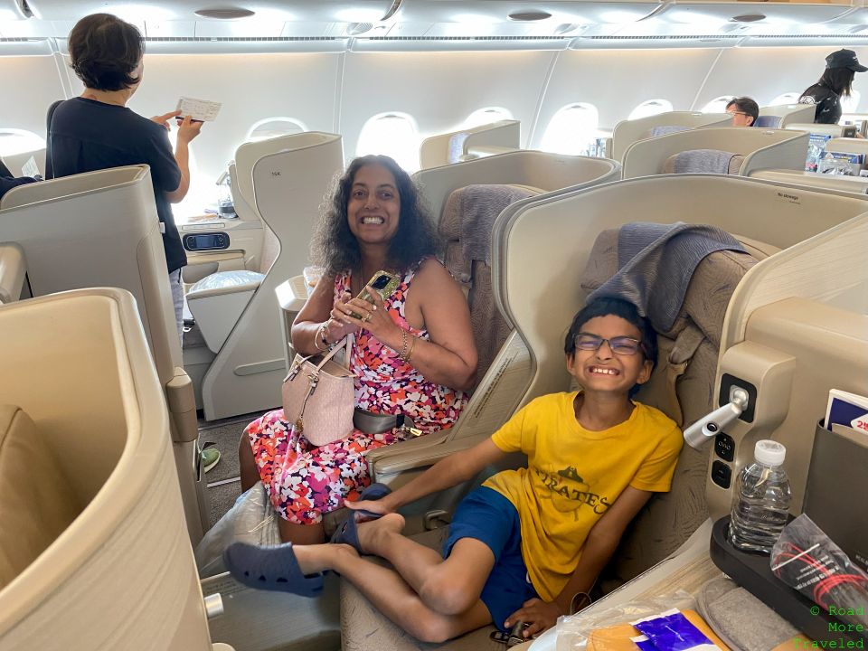 Asiana Airways A380 Business Class