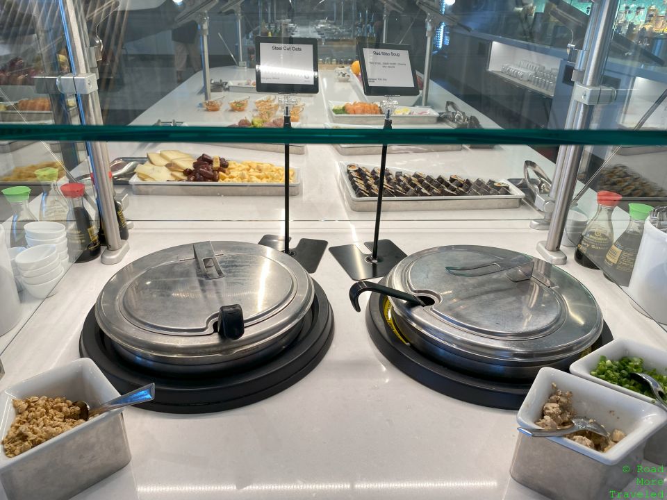 American Flagship Lounge DFW soups