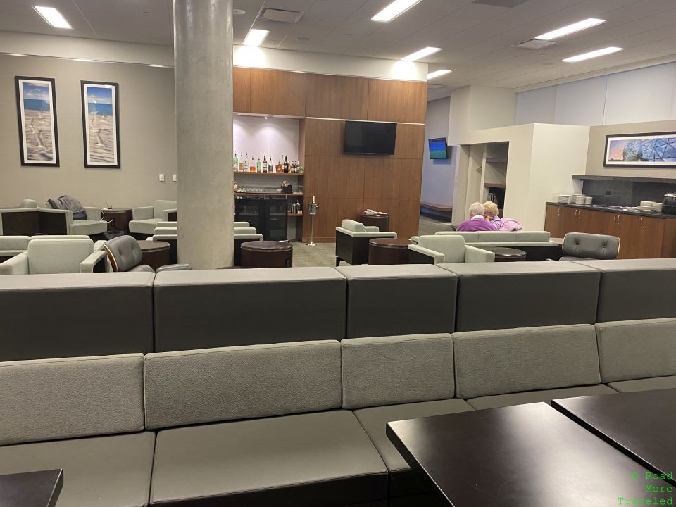 looking at front of lounge from dining area