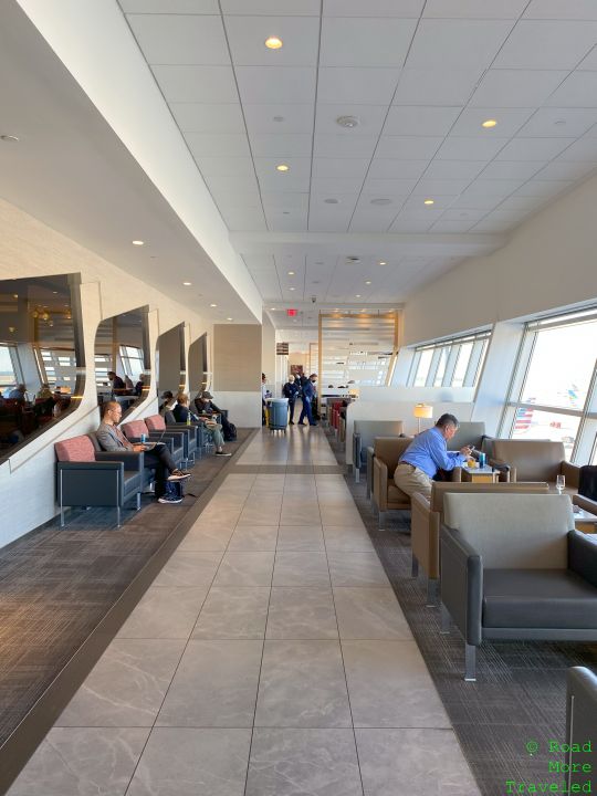 DFW Flagship Lounge main seating