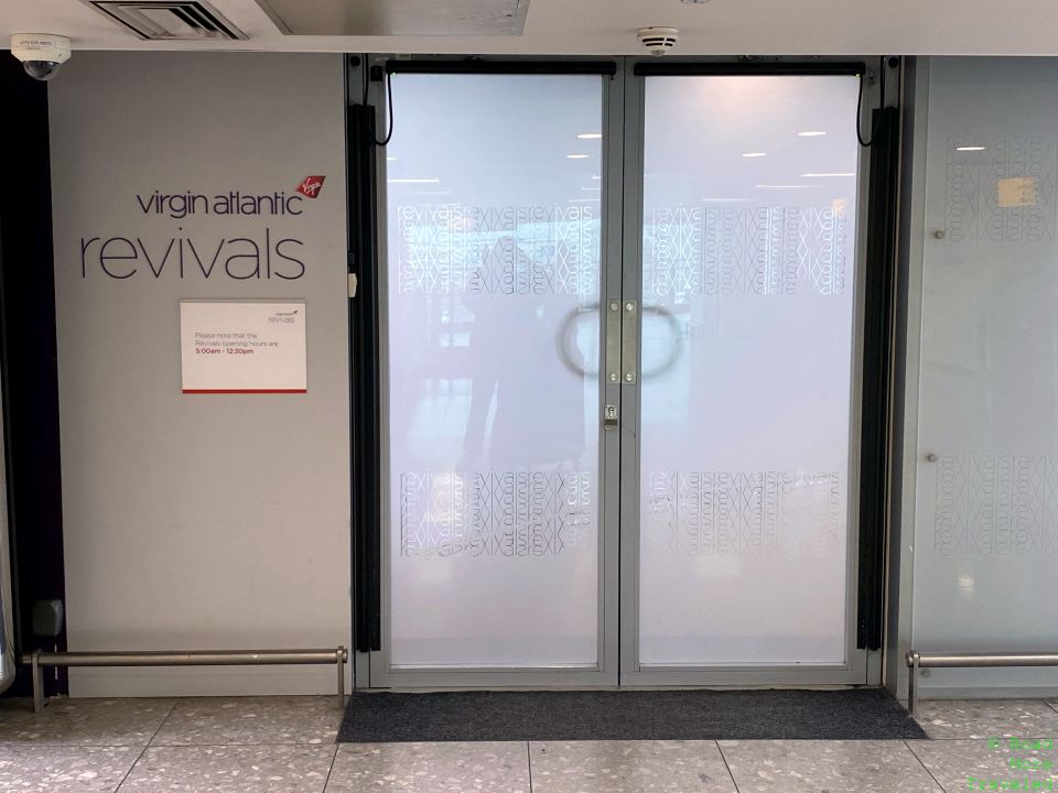 Virgin Atlantic Revivals Arrivals Lounge London Heathrow