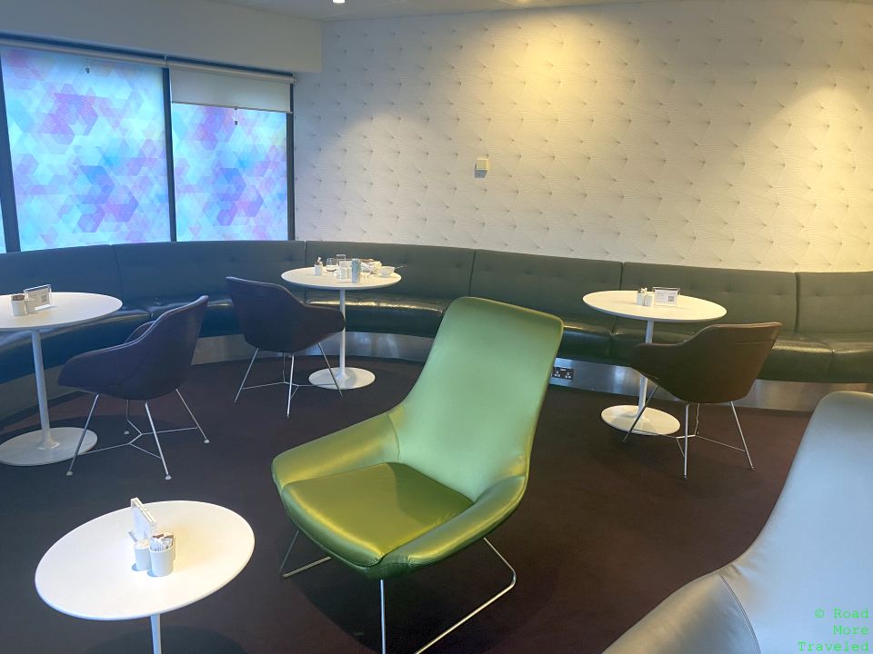 VS arrivals lounge LHR rear couch