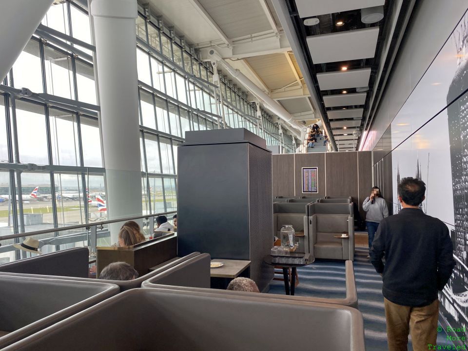 Plaza Premium Lounge London Heathrow Terminal 5 - high-backed seating