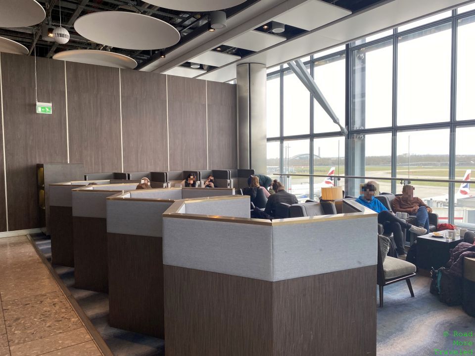 Plaza Premium Lounge London Heathrow Terminal 5 - main seating area