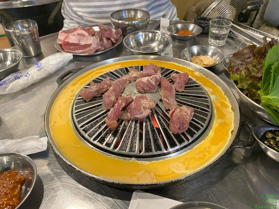 Korean BBQ in Seoul