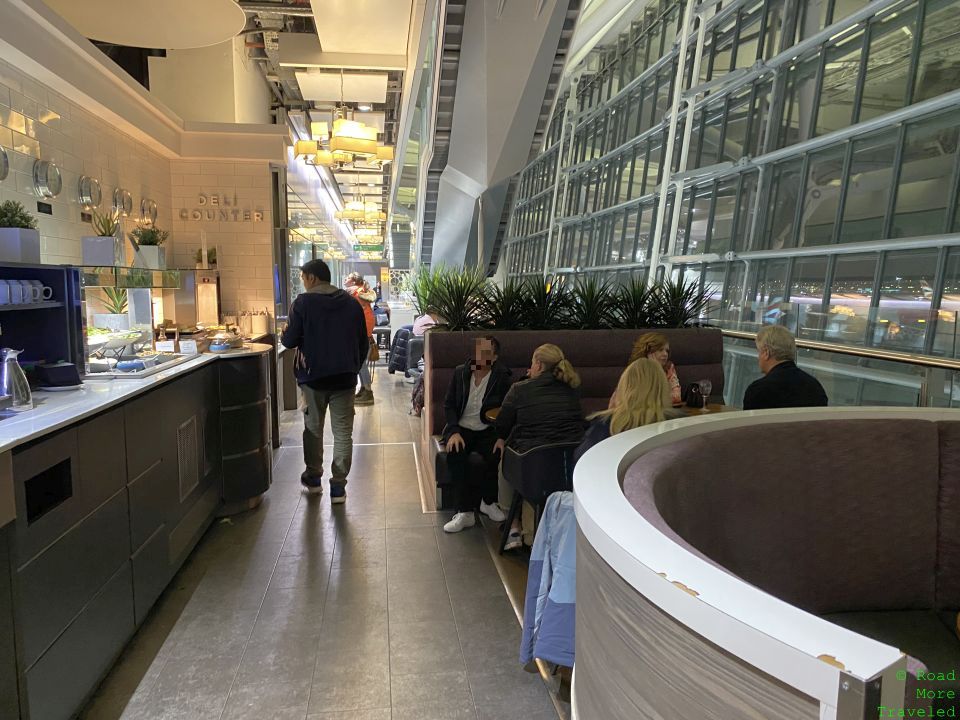 LHR T5 Club Aspire Lounge Deli Counter