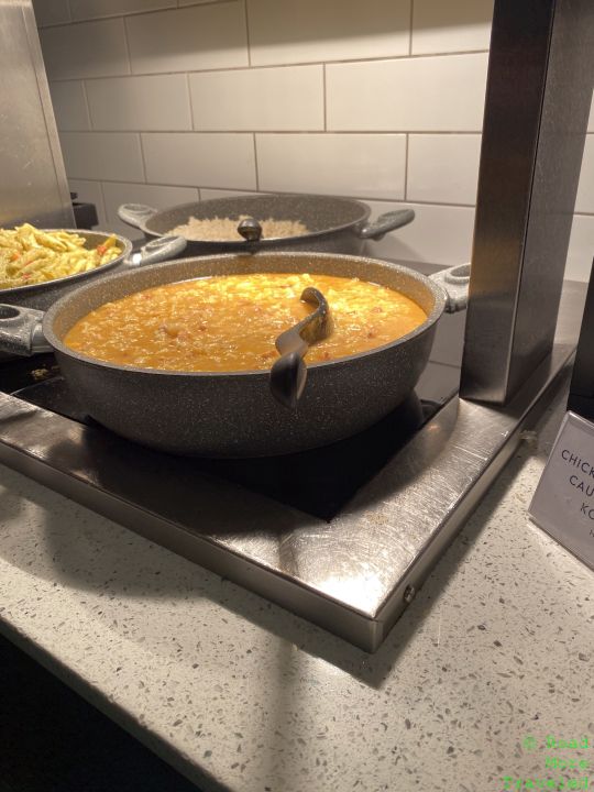 LHR T5 Club Aspire dinner buffet