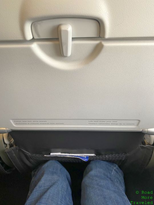BA A321neo legroom